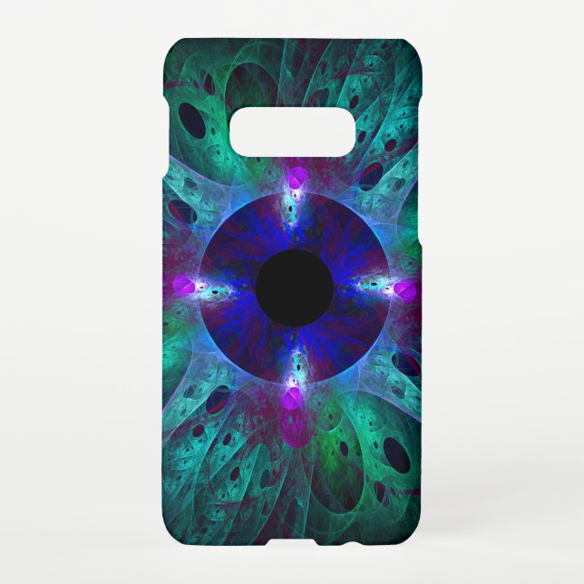 Funda Para Samsung Galaxy Resumen ocular del asunto del arte (Reverso)