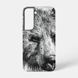 Funda Para Samsung Galaxy S22 Retrato de oso pardo