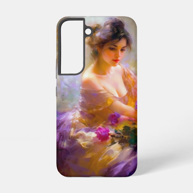 Funda Para Samsung Galaxy Retrato sensual (Reverso )