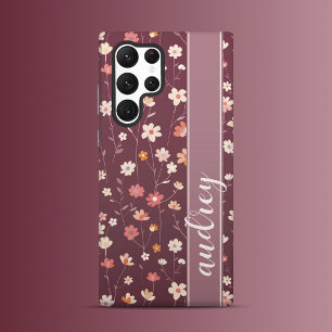 Funda Para Samsung Galaxy S22 Ultra Retro Blooms 