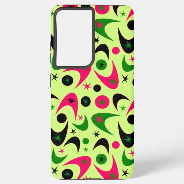 Funda Para Samsung Galaxy Retro Boomerangs (Reverso )