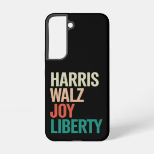 Funda Para Samsung Galaxy S22 Retro Harris Vals 2024 Harris Walz Alegría Liberta