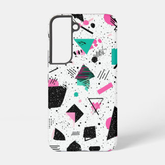 Funda Para Samsung Galaxy S22 Retro Memphis Geometric Pattern
