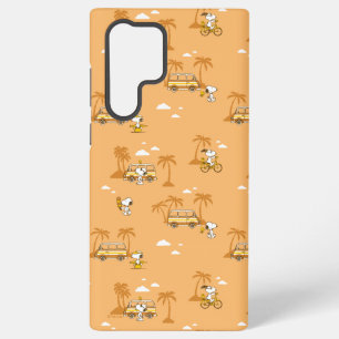 Funda Para Samsung Galaxy S22 Ultra Road Trippin Patrón de playa de cacahuetes Snoop