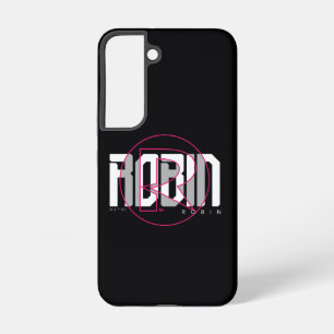 Funda Para Samsung Galaxy S22 Robin Hi-Tech Name Graphic