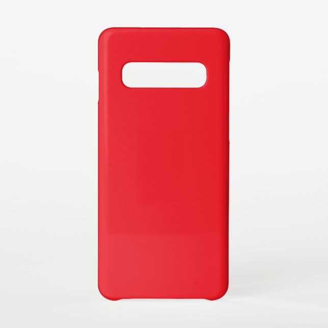 Funda Para Samsung Galaxy Rojo Bombero (Reverso)