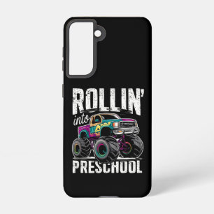 Funda Para Samsung Galaxy S21 'Rollin' en un monstruo preescolar de vuelta a la 