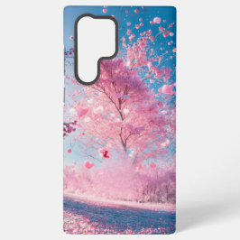 Funda Para Samsung Galaxy S22 Ultra Romantic Sakura - Heart Blossom Phone Case
