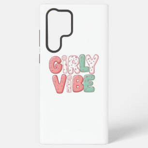 Funda Para Samsung Galaxy S22 Ultra Rosa Pastel y Estética Femenina Turquesa