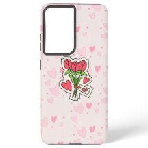 ROSAS EN SU FUNDA DE TELÉFONOS