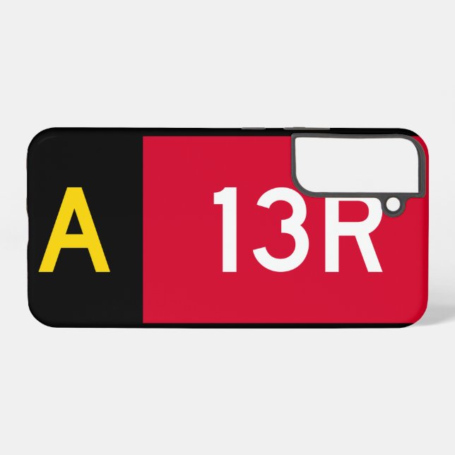 Funda Para Samsung Galaxy Rótulo A13R del punto de sujeción (Reverso Horizontal)