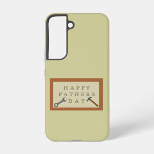 Funda Para Samsung Galaxy S22 Rótulo de madera del Día del Padres