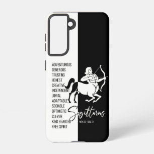 Funda Para Samsung Galaxy S21 Rótulo Sagittarius Zodiac