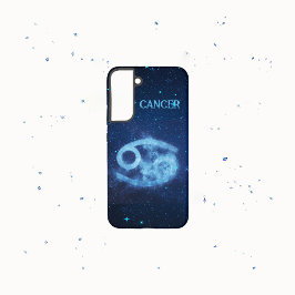 Funda Para Samsung Galaxy S22+ Rótulo Zodiac contra el cáncer