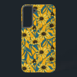 Funda Para Samsung Galaxy S22  Rudbekia amarilla<br><div class="desc">Patrón vector pintado a mano con flores rudbekia amarillas</div>