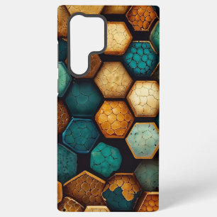 Funda Para Samsung Galaxy S22 Ultra RustSoft Pastel Abstract Waves Dreamy Fluid Design