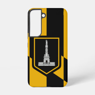 Funda para Samsung Galaxy S22 Bandera de Baltimore