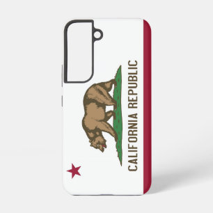 Funda para Samsung Galaxy S22 Bandera de Californi