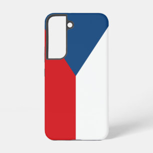 Funda para Samsung Galaxy S22 Bandera de Chequia