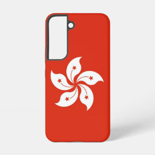 Funda para Samsung Galaxy S22 Bandera de Hong Kong
