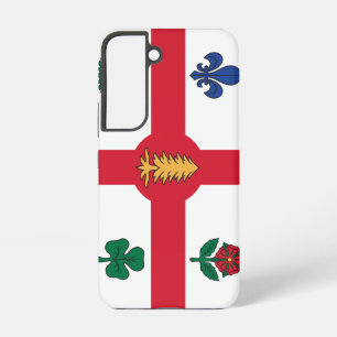 Funda para Samsung Galaxy S22 Bandera de Montreal
