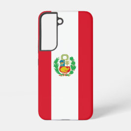 Funda para Samsung Galaxy S22 Bandera de Perú