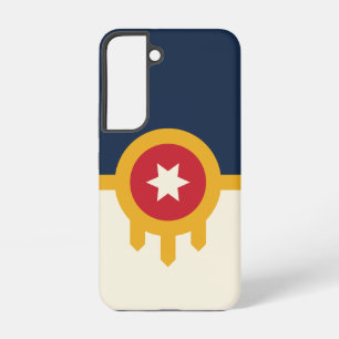 Funda para Samsung Galaxy S22 Bandera de Tulsa, Ok