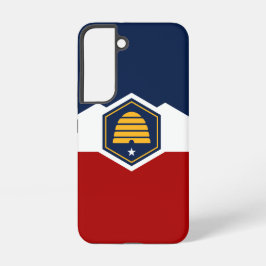 Funda para Samsung Galaxy S22 Bandera de Utah, EE.