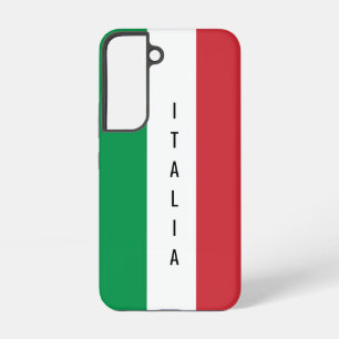 Funda para Samsung Galaxy S22 con bandera italiana