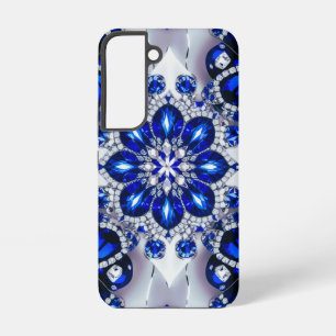 Funda para Samsung Galaxy S22 con colores azul y b