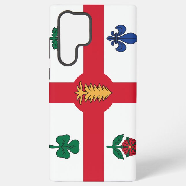 Funda para Samsung Galaxy S22 Ultra con la bandera (Reverso )