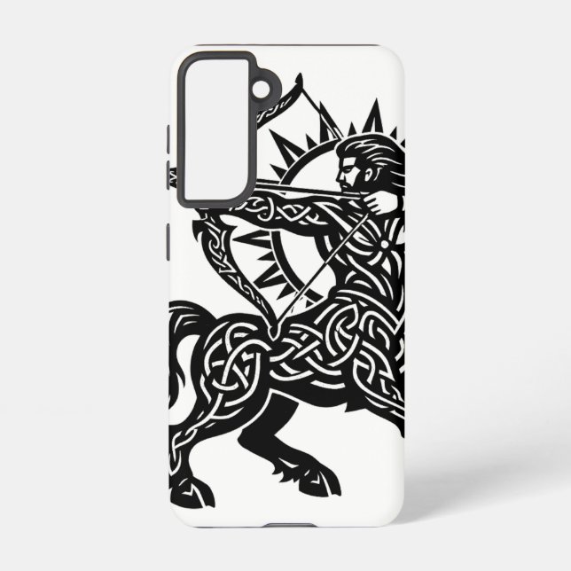 Funda Para Samsung Galaxy Sagitario — El Arquero de BurnsInHell (Reverso )
