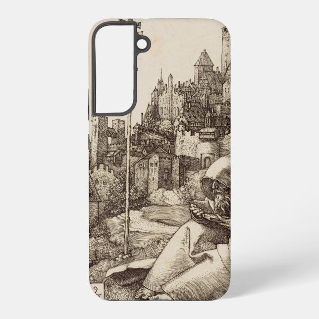 Funda Para Samsung Galaxy Saint Anthony Reading por Albrecht Durer (Reverso )
