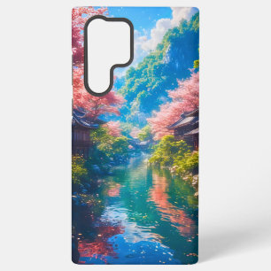 Funda Para Samsung Galaxy S22 Ultra Sakura Utsuru Seiryū 