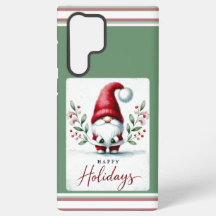 Funda Para Samsung Galaxy S22 Ultra Saludos festivos de Gnome