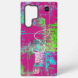 Funda Para Samsung Galaxy S22 Ultra Samsung Funda Mezcla rosa angustiada HAMbyWG