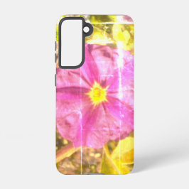 FUNDA PARA SAMSUNG GALAXY S21 SAMSUNG GALAXY 21 DISEÑO DE ESTILO DE FLORES PURPL