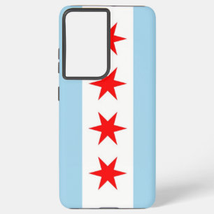 Funda Para Samsung Galaxy S21 Ultra Samsung Galaxy S21 Bandera Ultra Funda de Chicago