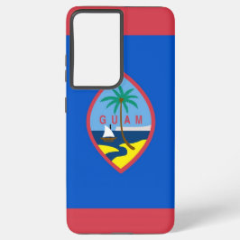 Funda Para Samsung Galaxy S21 Ultra Samsung Galaxy S21 Bandera Ultra Funda de Guam
