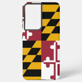 Funda Para Samsung Galaxy S21 Ultra Samsung Galaxy S21 Bandera Ultra Funda de Maryland