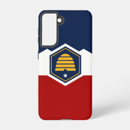 Funda Para Samsung Galaxy S21 Samsung Galaxy S21 Case Flag of Utah, USA
