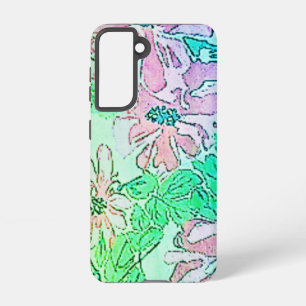 FUNDA PARA SAMSUNG GALAXY S21 SAMSUNG GALAXY S21 FLOWER STYLE DISEÑN