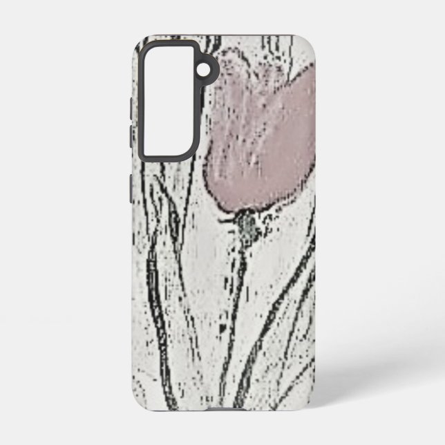 FUNDA PARA SAMSUNG GALAXY SAMSUNG GALAXY S21 FLOWER STYLE DISEÑN (Reverso )