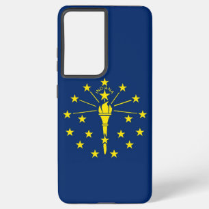 Funda Para Samsung Galaxy S21+ Samsung Galaxy S21 Plus Bandera Funda de Indiana