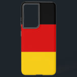 Funda Para Samsung Galaxy S21 Ultra Samsung Galaxy S21 Ultra Funda con bandera alemana<br><div class="desc">Transforme su Samsung Galaxy S21 Ultra en un símbolo de orgullo alemán con nuestra exclusiva portada con la bandera de Alemania! Esta portada, elaborada con meticulosa atención a los detalles, muestra con orgullo el icónico diseño de la bandera alemana. La bandera muestra tres franjas horizontales de negro, rojo y oro...</div>