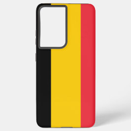 Funda Para Samsung Galaxy S21 Ultra Samsung Galaxy S21 Ultra Funda con bandera belga