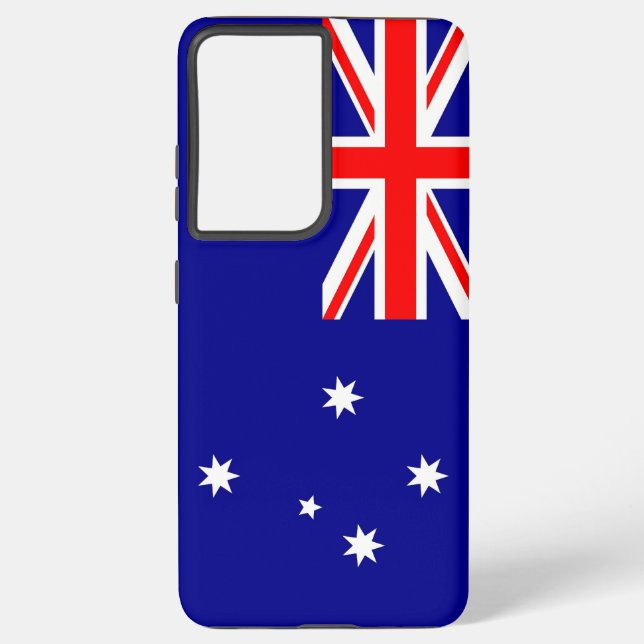 Funda Para Samsung Galaxy Samsung Galaxy S21 Ultra Funda con bandera de Aust (Reverso )