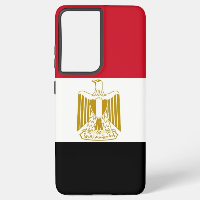 Funda Para Samsung Galaxy Samsung Galaxy S21 Ultra Funda con bandera egipcia (Reverso )