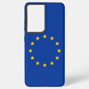 Funda Para Samsung Galaxy S21 Ultra Samsung Galaxy S21 Ultra Funda con bandera europea