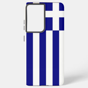 Funda Para Samsung Galaxy S21 Ultra Samsung Galaxy S21 Ultra Funda con bandera griega